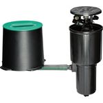 Rain Bird Versenk Impulsregner Set, Hochwertiger Rasensprenger für Flächen bis 483 m², Flexible Sektoreinstellungen von 0 bis 360°