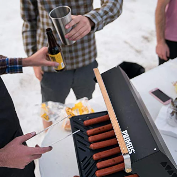 Primus Primus Kuchoma Barbecue schwarz, Gasgrill für unterwegs mit leichtem kompaktem Design – Bild 3