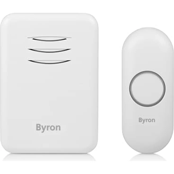 Byron DBY-22312 Funk-Türklingel-Set, 16 Melodien & bis zu 150 Meter Reichweite, bis zu 6 Türklingeln anschließbar, 5 Stufen Lautstärke, Klingeltaster mit Batterie und Steckdosen-Türklingel – Bild 9