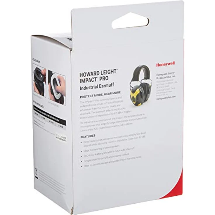 Honeywell 1034491 Howard Leight Impact Pro Industrie Weiche Ohrenschützer – Bild 5