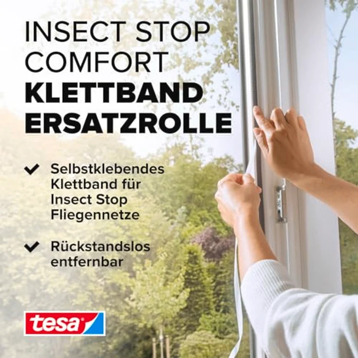 tesa Klettband-Ersatzrolle COMFORT 5,6 m – Bild 2
