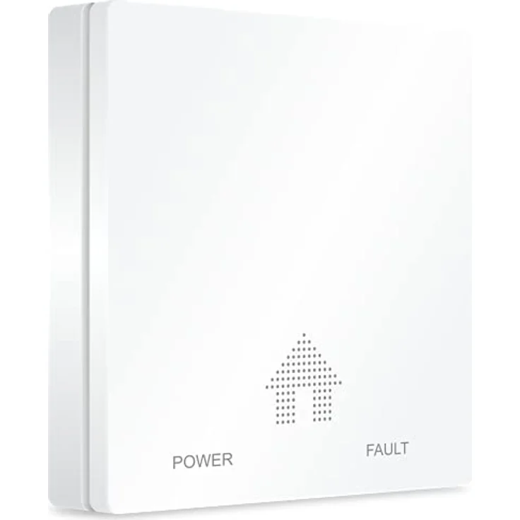 ELRO FC4610 Ultraflacher CO-Melder mit 10-Jahres-Batterie, zuverlässige Erkennung gemäß EN50291, weiß – Bild 1