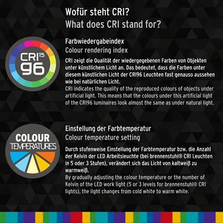 Brennenstuhl LuxPremium LED Akku CRI Kopflampe SL 350 AFT (350lm, IP44, wählbarer Lichtfarbe, LED Stirnlampe mit Sensor, bis zu 40h Leuchtdauer) – Bild 5