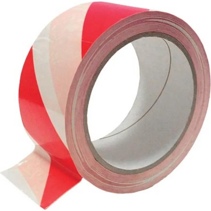 33m Warnklebeband rot - weiß