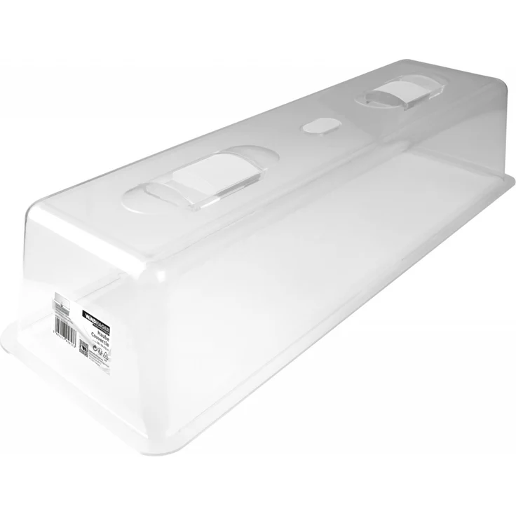 Windhager Haube für Aussaatschale 59 x 19 x 13 cm, transparent – Bild 2