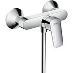 hansgrohe Duscharmatur Logis, Aufputz Brausebatterie, Duscharmatur für 1 Funktion, Chrom
