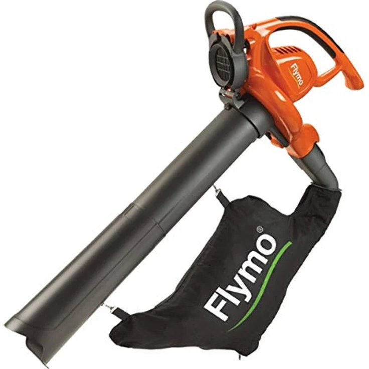 Flymo Powervac 3000, Elektrischer Laubbläser mit Blas- und Saugerfunktion, 3000 W, handbetrieben – Bild 2