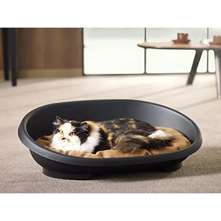 Savic Hundebett Stil Snooze Schwarz 98 x 70 x 30 cm Größe XL – Bild 4