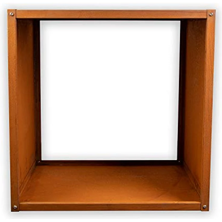 Köhko® Designer Pflanzrahmen (Ohne Boden) aus Cortenstahl als Bausatz QUADER 50x50x40 cm…… – Bild 2
