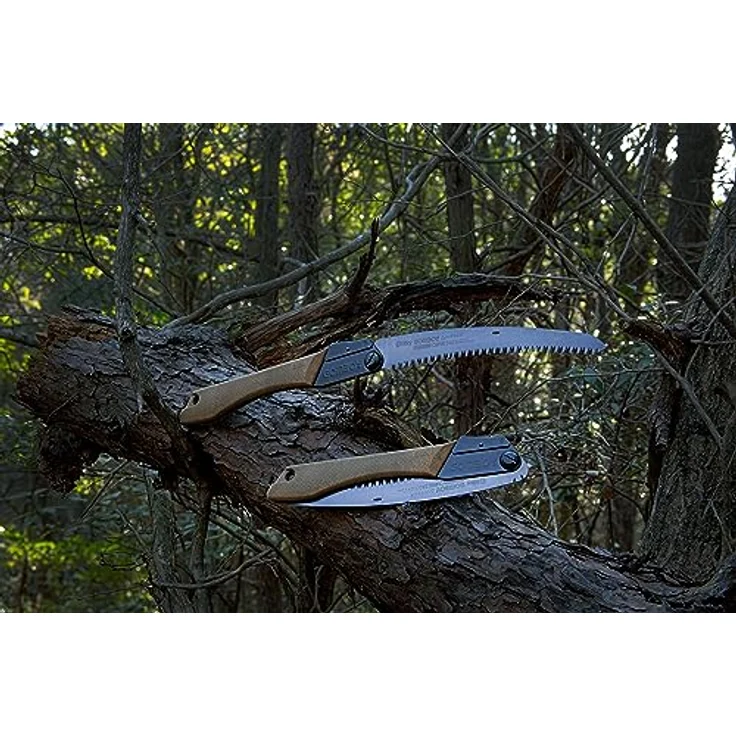 Silky Gomboy Curve Professional, Handsäge mit 240 mm gebogener Klinge, impulsgehärteten Zähnen, schwarzer Nickel-Zinn-Beschichtung und ergonomischem Griff – Bild 6