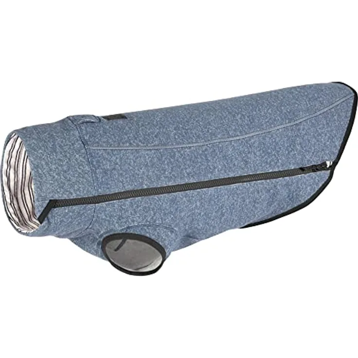 RUFFWEAR Hemp Hound Pullover für Hunde, Premium Hundepullover aus Bio-Baumwoll-Mischgewebe, leichtes & warmes Hunde-Sweatshirt, alle Rassen, Slate Blue, XL