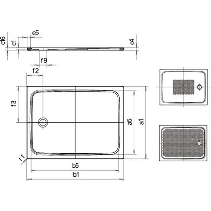Kaldewei DW CAYONOPLAN M.2263-5, Duschwanne 900x1200x18,5 mm, hochwertige Verarbeitung – Bild 3