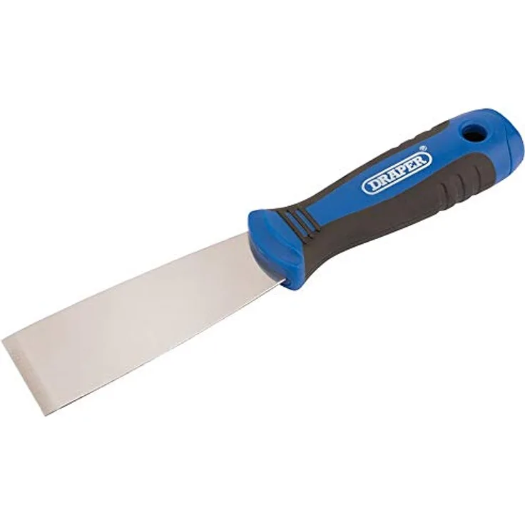 DRAPER Tools 731 C/SG SOFT GRIP Meißel Messer, blau, 38 mm
