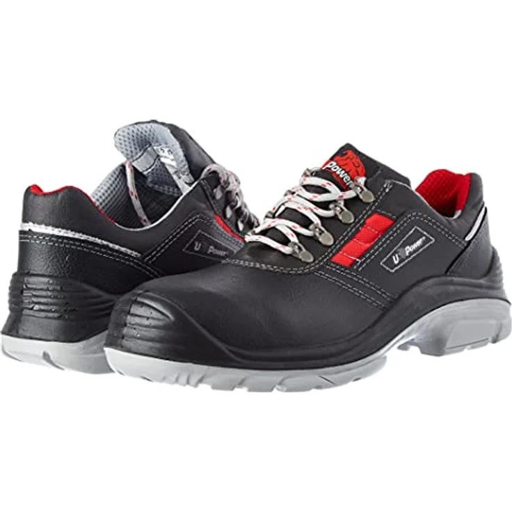 U-Power Elect S3 SRC Sicherheitsschuh, wasserabweisend aus Leder mit durchtrittsicherer Save & Flex PLUS Zwischensohle und rutschfester PU/PU Sohle – Bild 7
