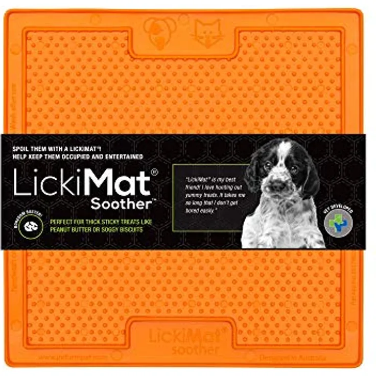 LickiMat® Classic Soother™ Orange