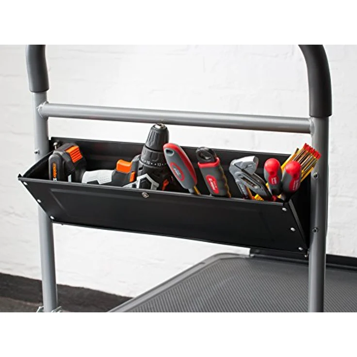 Meister Transportwagen Super Cross-Over, klappbar, 910 x 610mm, Tragkraft 300kg, Luftreifen – Bild 4