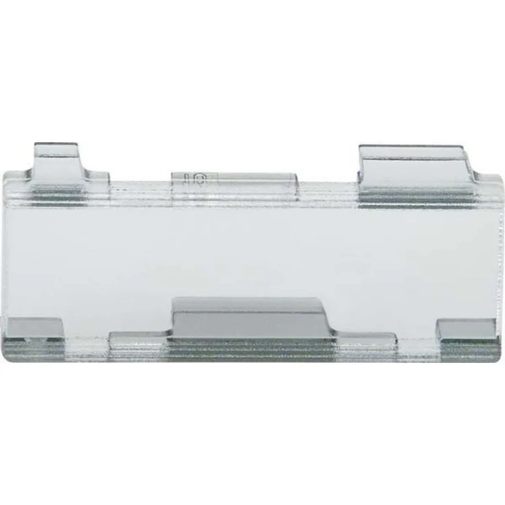 Merten Schriftfeld-Einsatz MEG3952-8000, glasklar, bedruckbar mit Tintenstrahl und Laser, 10 Stück