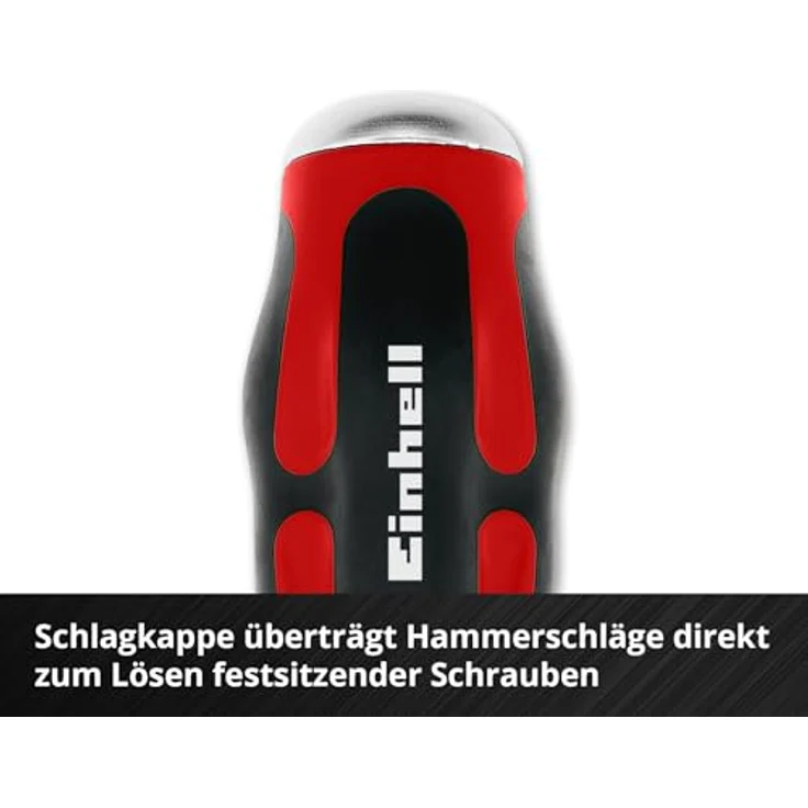 Einhell Pad Schraubendreher Set 17-tlg., Schlagkappe, chromvanadium, E-Case-System, kompakte Bauform, Innenstern-Profil – Bild 5