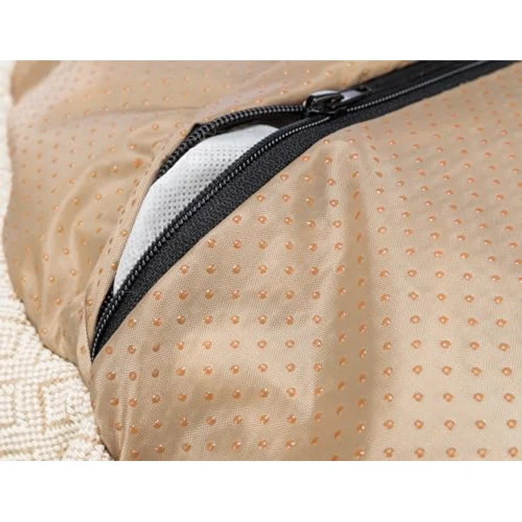 Bett Boho, eckig 65 65 cm, beige – Bild 5