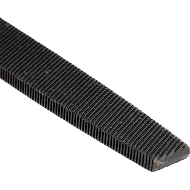 C.K Werkstattfeile CK T0080A 10B, grober Hieb, 250 mm, flach, ergonomischer Griff, Kohlenstoffstahl mit Schwarzoxid-Beschichtung – Bild 3