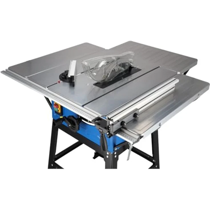 DEDRA Tischsäge 2000 W, 254 mm Kreissäge mit 3 Sägeblättern, max. Schnittdicke 87 mm, für DIY-Holzbearbeitungsprojekte – Bild 3
