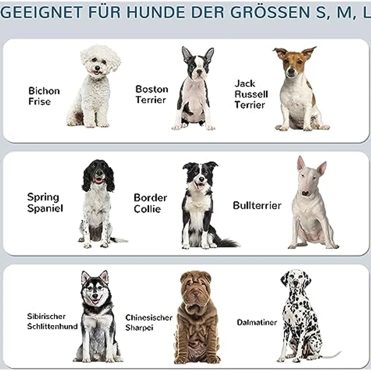 PawHut Erhöhtes Futterstation, Verstellbarer Futternapf, Hundenapf aus Edelstahl mit Futterständer, Hundematte, Futterschale für Kleine, Mittlere und Große Hunde – Bild 4
