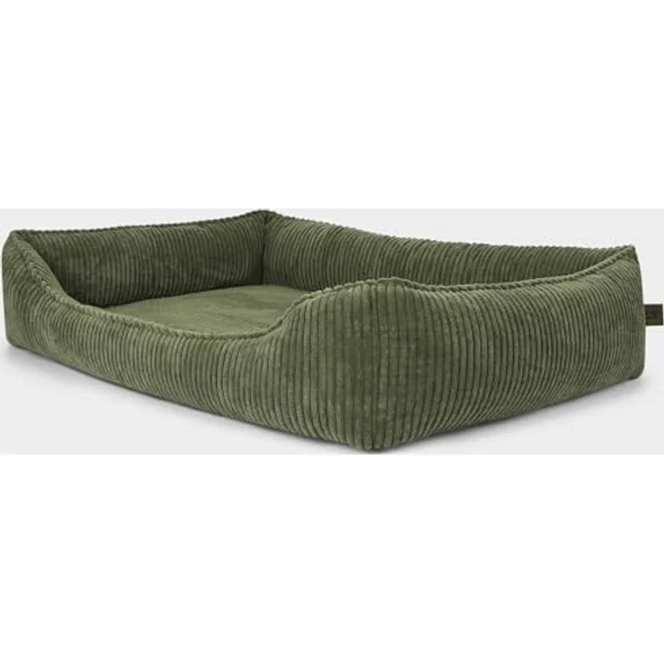 PAW WOW Anton Hundebett | Orthopädisches Hundebett für mittelgroße und große Hunde (Olive, 100x70cm) – Bild 2