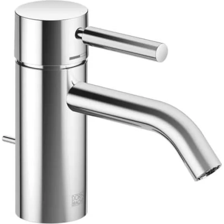 Dornbracht Meta Einhebelmischer 33501660-00, Spültischarmatur mit starrem Auslauf und runden luftangereichertem Strahl, bleifrei, Armaturhöhe 133 mm