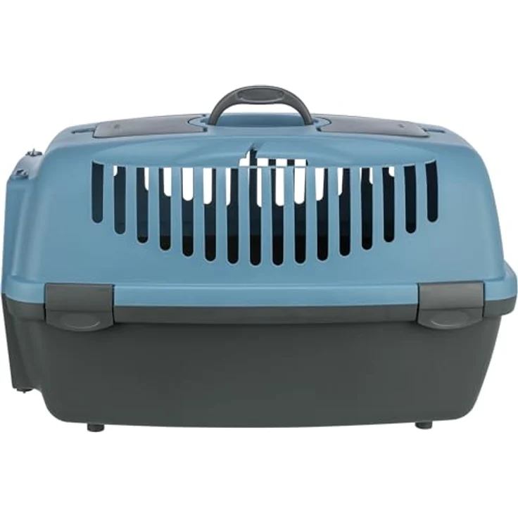 Trixie Katzen- und Hundebox Traveller Capri 3 blau/grau – Bild 3