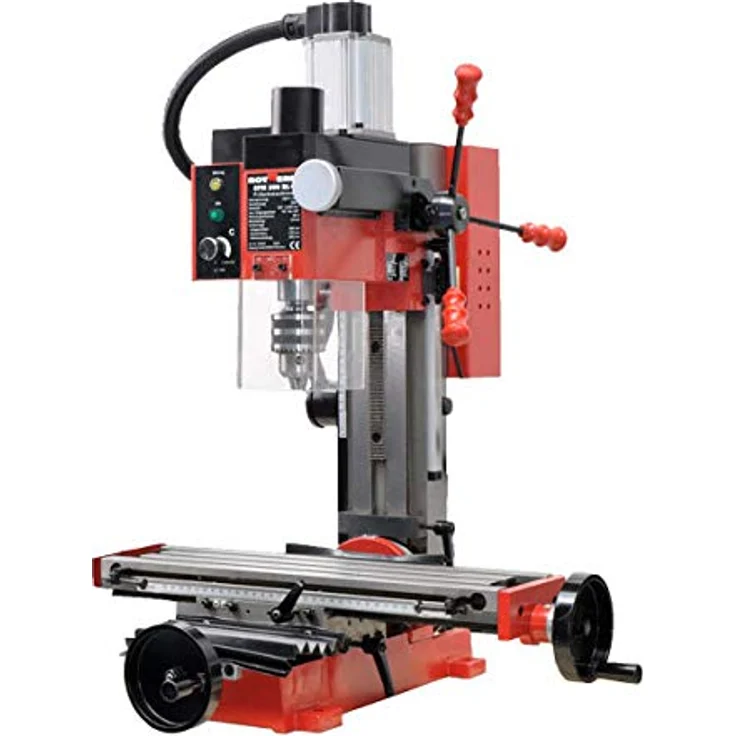 Rotwerk Fräsmaschine EFM200BL+, Bürstenloser Motor, 230V/500W, stufenlose Drehzahlverstellung, Blau – Bild 4