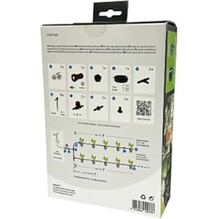 GEKA Bewässerungssystem Drip System, automatisches Bewässerungsset für Balkon/Terrasse mit 10 Reihentropfern, wassersparend und zeitsparend – Bild 2