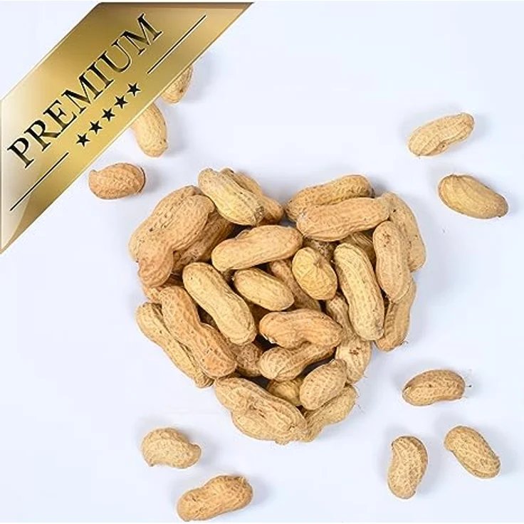 Lyra Pet® | 10 kg Erdnusskerne in Schoten | Wildvogelfutter Ganzjährig | Naturbelassene Erdnüsse in Schale | Reich an Fetten & Ballaststoffen | Energiereiches Futter für Wildvögel & andere Wildtiere – Bild 5