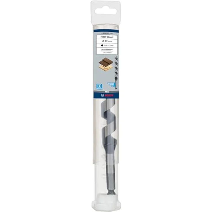 Bosch Professional Holzschlangenbohrer mit 1-4''-Sechskantschaft (Ø 22 mm) 2608597633 – Bild 2