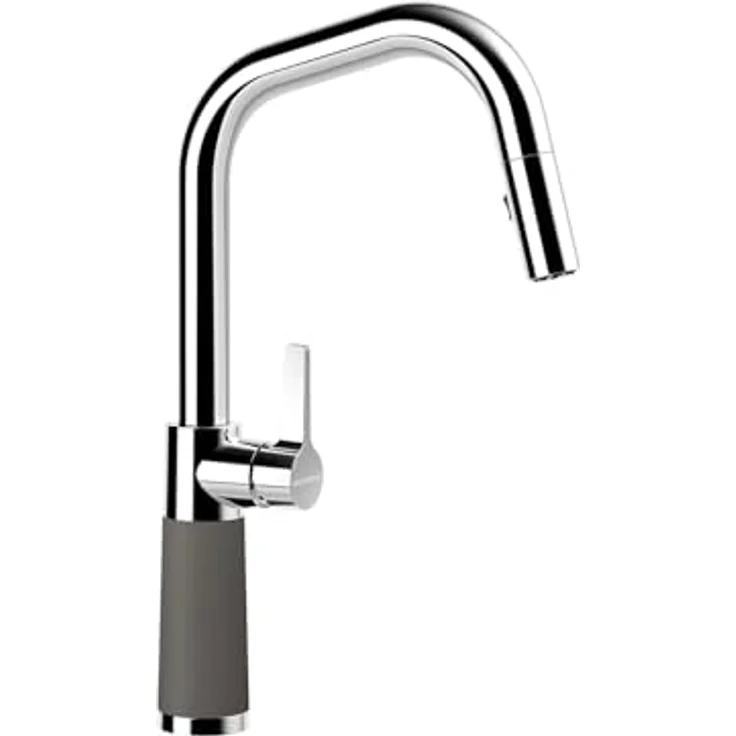 Schock Küchenarmatur SC-530 SB, ausziehbar mit Strahl-Brause, Rückflussverhinderer, Schwenkbereich 120° – Bild 1