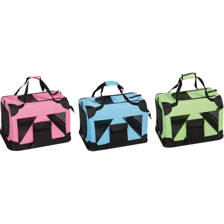 Karlie Hunde-Transportbox Transportkäfig Fun, pink