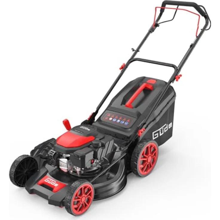 Güde Benzin Rasenmäher Big Wheeler 514.9R, 4-Takt Motor, 51 cm Schnittbreite, 60 L Grasfangsack, Hinterradantrieb – Bild 7