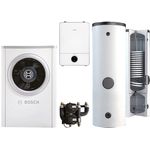BOSCH Luft-Wasser-Wärmepumpen-Paket Bopa CS752 Compress CS7001i AW 7 ORS, R410A, AWE9, BPU400-C, innovative Heiztechnik mit höchster Effizienz
