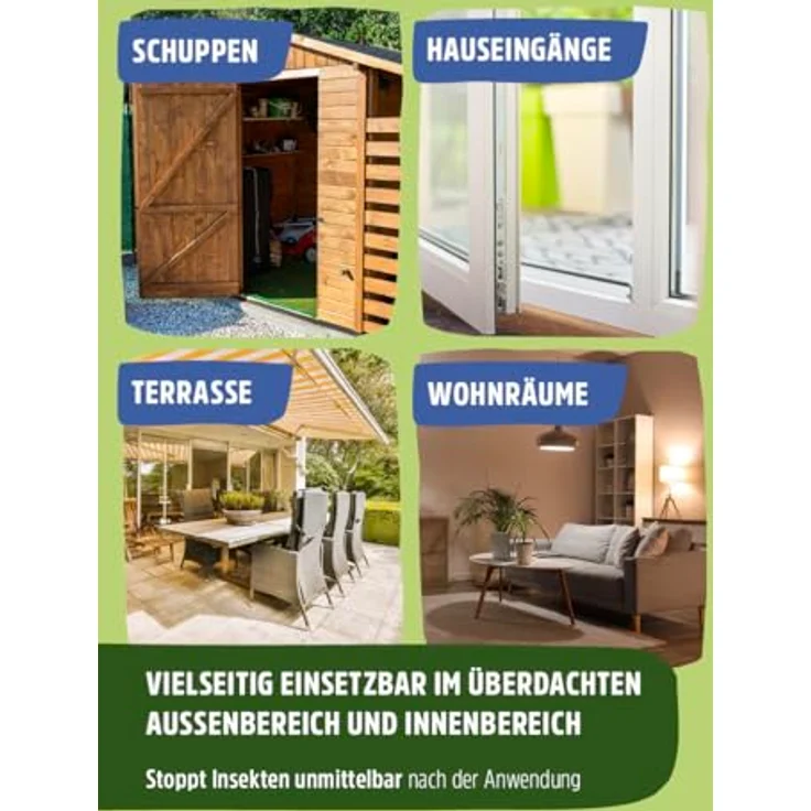 Futura-Shop Insektenspray, effektives Insektenspray mit ätherischen Ölen, 500 ml, biobasiert und rückstandsfrei – Bild 5