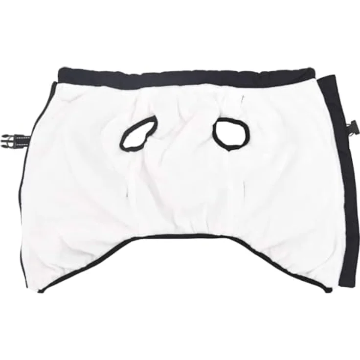 vidaXL Hundemantel Hundemantel mit Geschirr Wasserdicht Marineblau 3XL, verstellbares Geschirr, wasserdicht, Reflexstreifen – Bild 3