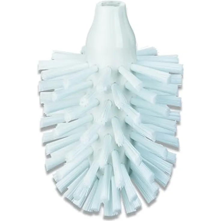 Kela WC-Bürstenkopf La Brosse aus Kunststoff in weiß, Plastik, 8 x 8 x 12.5 cm