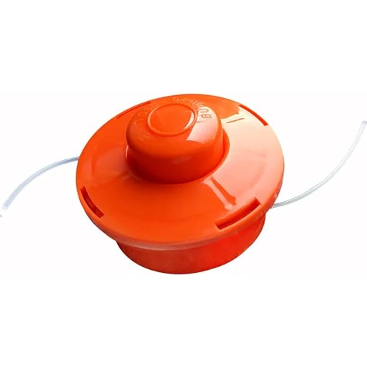 NEMAXX Fadenspule mit Doppel-Nylonschnur, Tippautomatik, orange – Bild 2