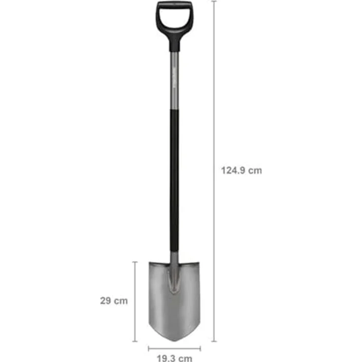 Fiskars Pala de Metal Ergonomic™ Con borde puntiagudo – Bild 2