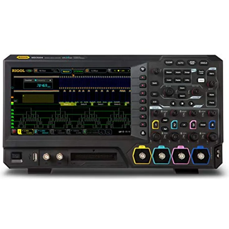 Rigol MSO5204 Digital-Oszilloskop 200MHz 8 GSa/s 100 Mpts 8 Bit