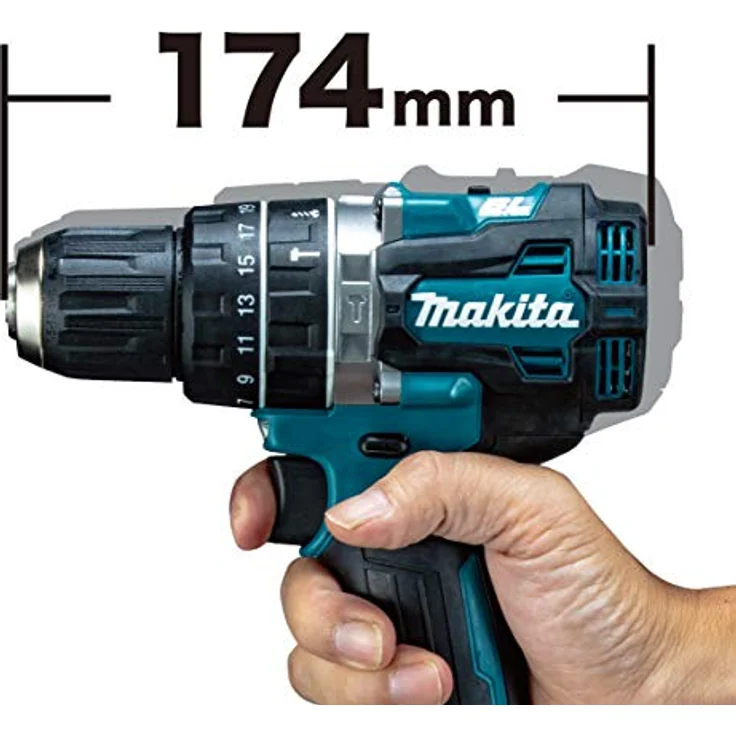 Makita 40V Akku-Schlagbohrschrauber HP002GZ ohne Akku ohne Ladegerät – Bild 6