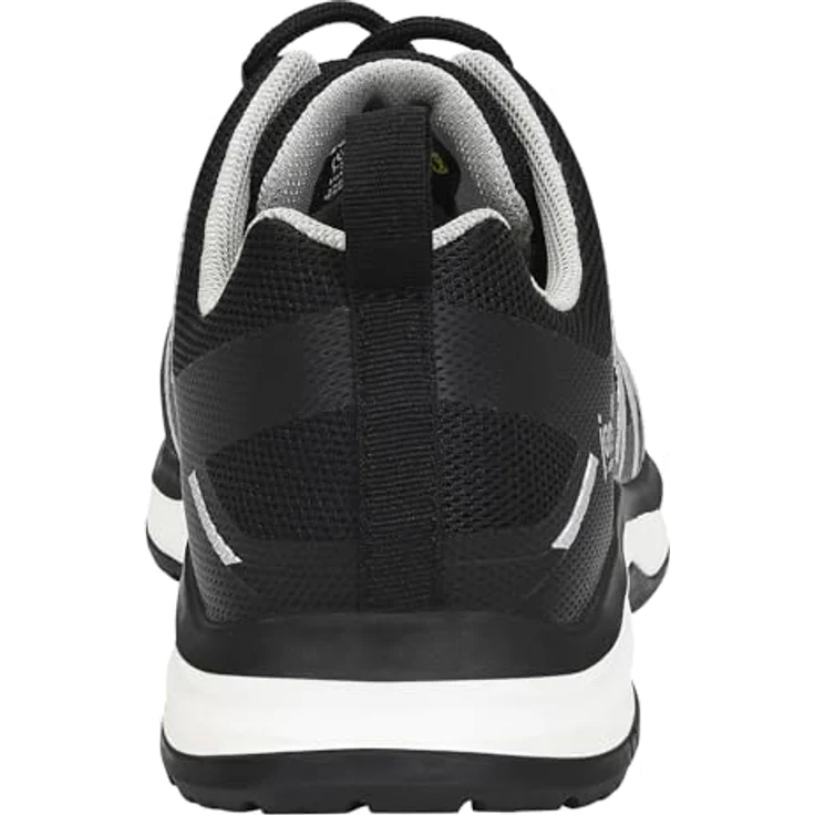 Jori jo_SWIFT Air black Low ESD S1P Sicherheitsschuh, atmungsaktives Textilmaterial, gepolsterte Lasche, ganzflächige ESD-Einlegesohle, Gummi/PU-Sohle, EN ISO 20345 S1P HRO/SRC – Bild 5