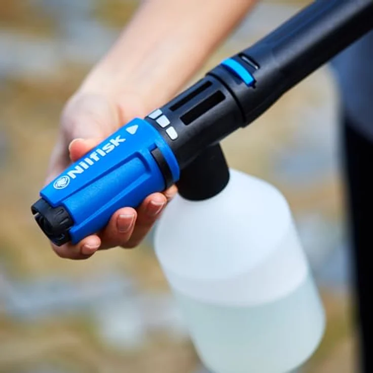 Nilfisk Super Schaumsprüher-Aufsatz für Druckreiniger kompatibel mit Nilfisk Druckreinigern ideal für die Reinigung von Außenbereichen, Autos, Terrassen, Garten und mehr – Bild 8