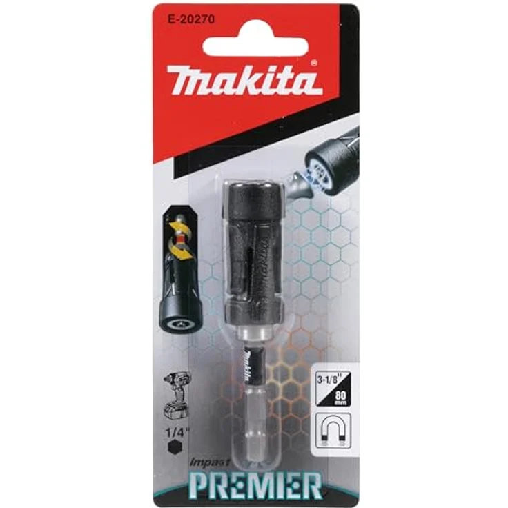 Makita E-20270 Torsion Bit-Halter Ultra Mag, 80mm für Impact Premier Bits mit zusätzlichem Halt – Bild 4