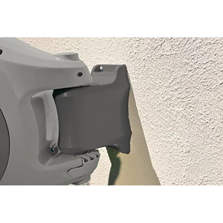 Hozelock Flowmax Auto Reel-Schlauchbox mit 30 m Schlauch 2597 180° schwenkbar, mit Aufrollfunktion mit Anti-Knick-Schlauch grau – Bild 3