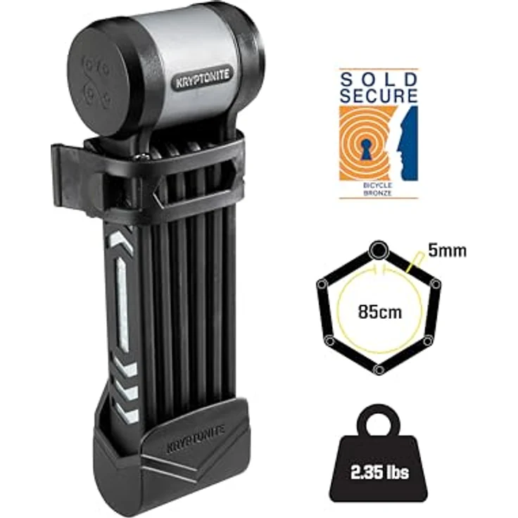 Kryptonite Kryptolok 685 Faltschloss .. – Bild 3