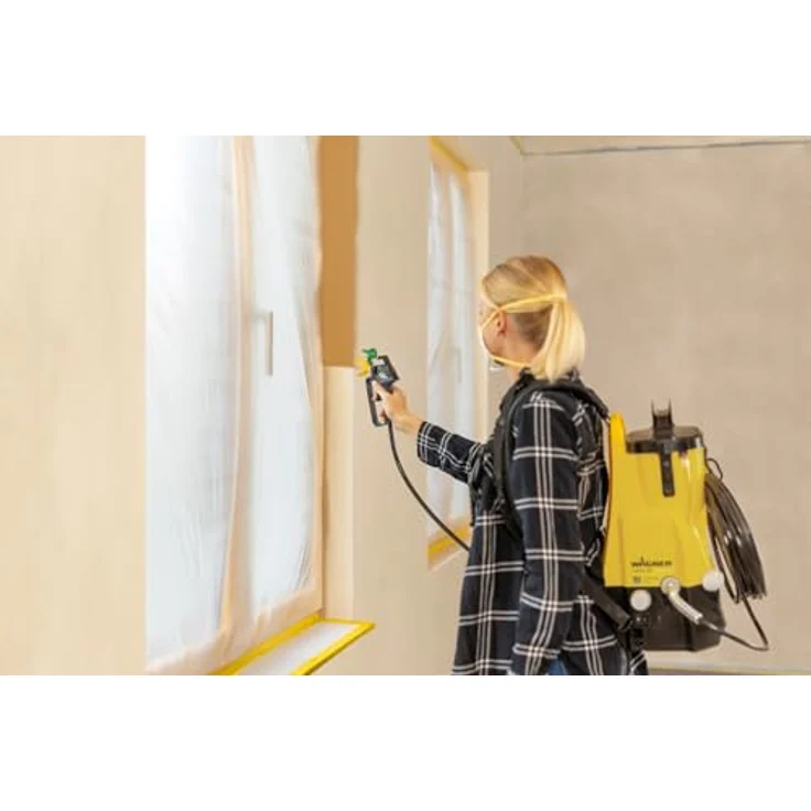 WAGNER Akku-Farbsprühsystem Control Pro 300 Move 18V Baretool, flexibles Spritzen als Rucksack oder stationär, *OHNE Akku + Ladegerät*, leichte Airlesspistole mit innovativer Düsentechnologie – Bild 5